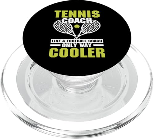 Tennis-Trainer PopSockets PopGrip für MagSafe von Tennis Coach Gifts for Men