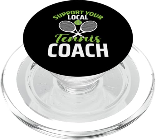Tennis-Trainer PopSockets PopGrip für MagSafe von Tennis Coach Gifts for Men