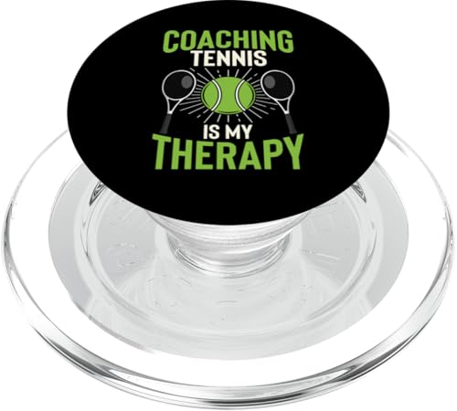 Tennis-Trainer PopSockets PopGrip für MagSafe von Tennis Coach Gifts for Men