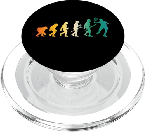 Tennisspieler Evolution Tennis PopSockets PopGrip für MagSafe Tennisspieler Evolution Tennis PopSockets PopGrip für MagSafe von Tennis Tennislehrer Tennisspieler