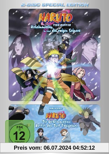 Naruto - The Movie: Geheimmission im Land des ewigen Schnees (inkl. OVA) [2 DVDs] [Special Edition] von Tensai Okamura