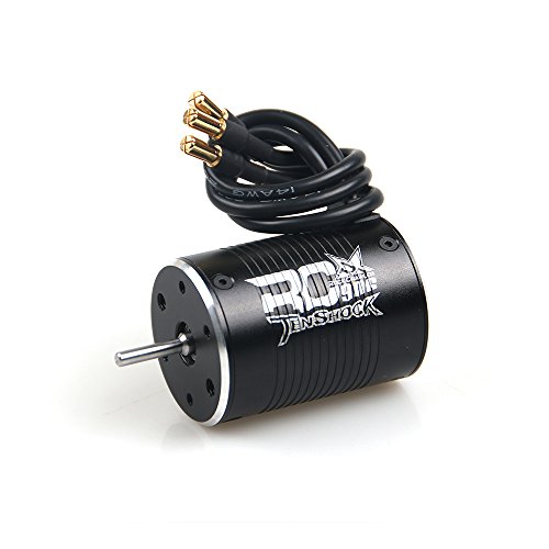 Tenshock RC906 1250 kV 6-poliger bürstenloser Motor für 1/10 1/14 Axial Wraith Crawler, erhalten Sie einen lustigen Aufkleber von Tenshock