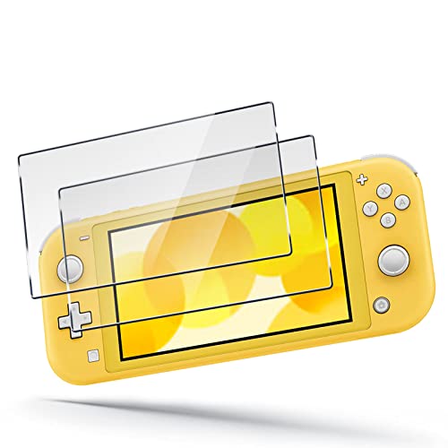 Tentoki [2 Stücke Schutzfolie Kompatibel mit Nintendo Switch Lite-Modell 2019 Veröffentlichung, Gehärtete Glasfolie Schutzfolie von Tentoki