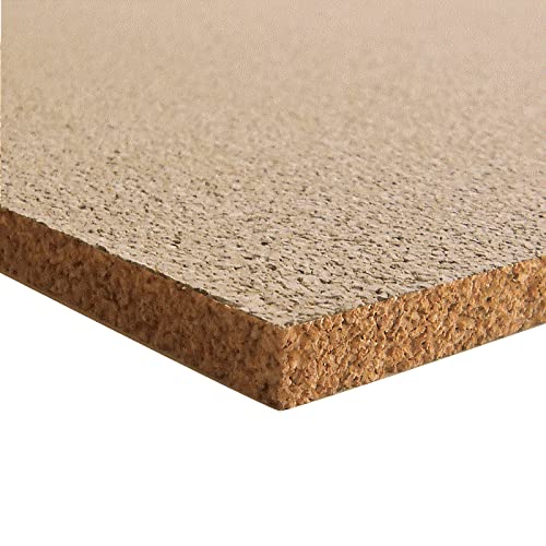 Pinnwand Korkplatte - 915 x 610 x 10 mm (Creme) von Tepcor