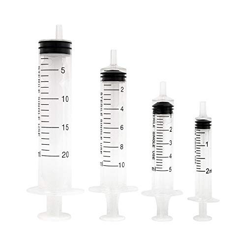 Einmalspritze, 3-teilig 2ml von Teqler