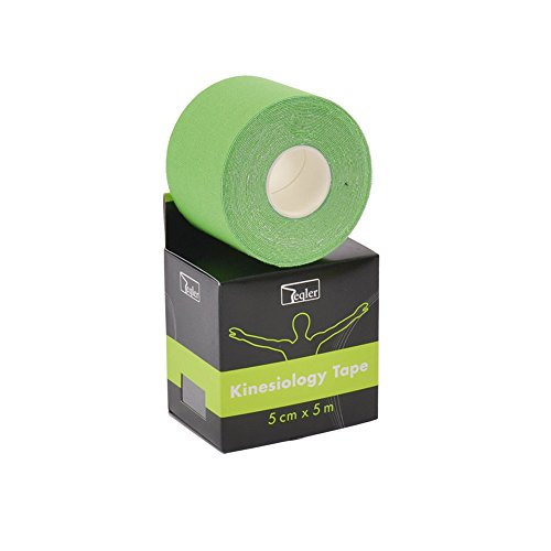 Teqler Markenqualität PREMIUM Kinesiologie Tape T-133700gruen, 5 cm breit, elastische Qualitäts-Bandage Rollenlänge 5m. Teqler Markenqualität PREMIUM Kinesiologie Tape T-133700gruen, 5 cm breit, elastische Qualitäts-Bandage Rollenlänge 5m. von Teqler