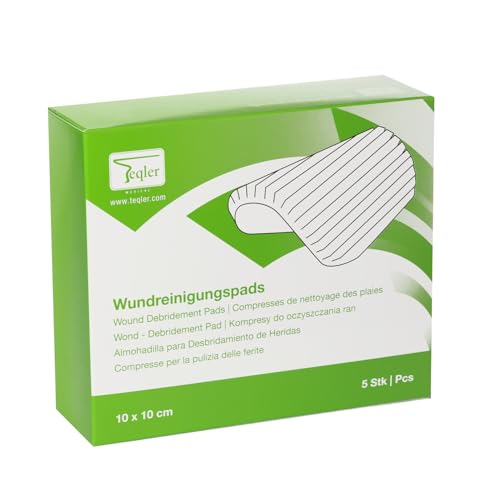 Teqler Wundreinigungspads von Teqler