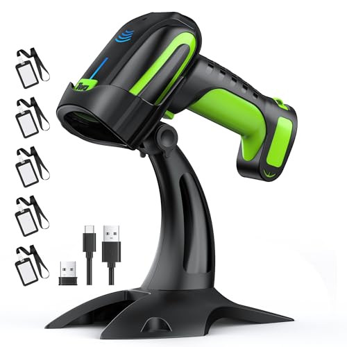 Tera Pro 2025 Vollständig innovierter Barcode Scanner mit NFC Einstellung Akku-Anzeige 5 ID-Halter 1D 2D QR 3 in 1 funktioniert mit Bluetooth 2.4G Wireless USB kabelgebunden industrietauglich 8200 Tera Pro 2025 Vollständig innovierter Barcode Scanner mit NFC Einstellung Akku-Anzeige 5 ID-Halter 1D 2D QR 3 in 1 funktioniert mit Bluetooth 2.4G Wireless USB kabelgebunden industrietauglich 8200 von Tera