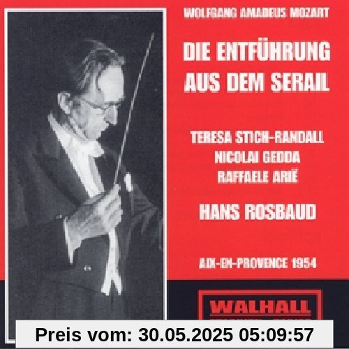 Mozart: Die Entführung aus dem Serail [UK-Import] von Teresa Stich-Randall