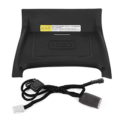 Drahtlose Autoladeplatte Auto Drahtlose Ladestation Schnellladung Handyplatte Tablett 15W Fit für Discovery Sport 2015-2019 von Terisass