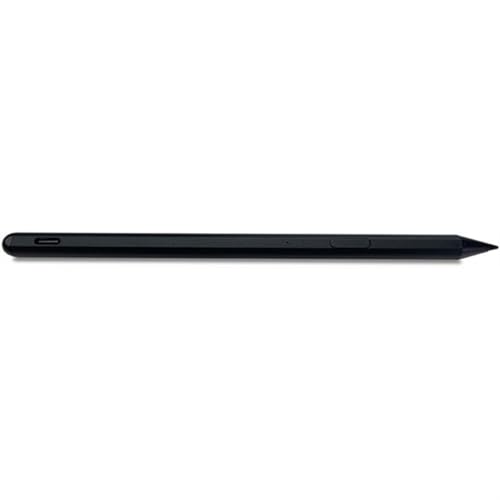 Aktiver Eingabe-Stift für PAD 1201 - Schwarz Präzise Eingabe MPP 2.0 USB-C aufladbar Aluminium Austauschbare Spitze - Aufwecken aus Standby 12 Monate Garantie von Terra