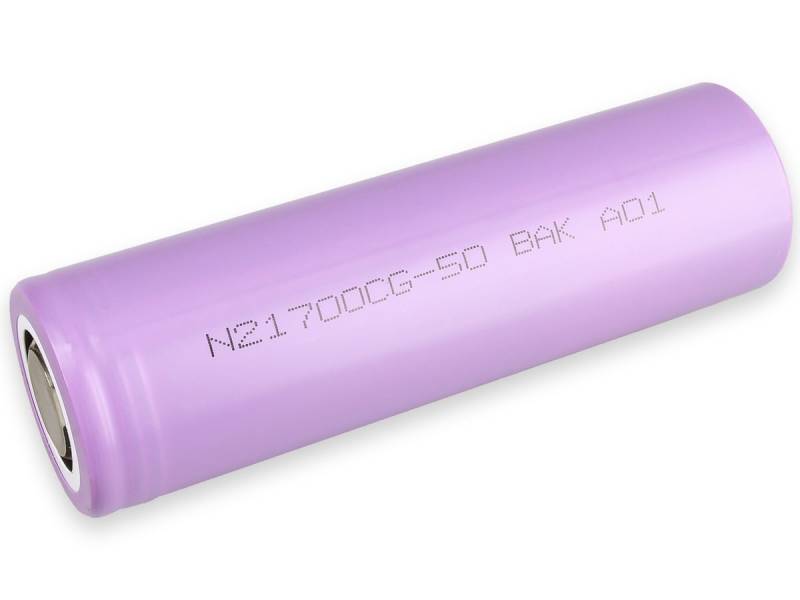 TERRAE Li-Ion-Akku INR21700-50E, 3,6V/5000mAh von TerraE