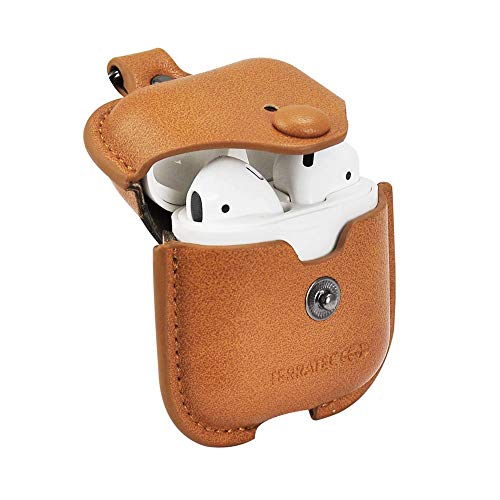 TERRATEC AirBox Shape Fixed Light Brown Apple AirPods Hülle von TerraTec