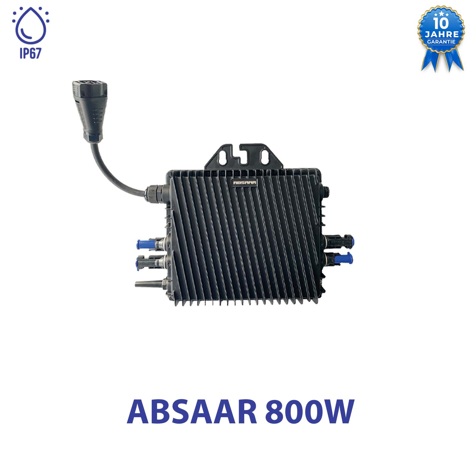ABSAAR AB800A 800W Wechselrichter | PV WIFI Wechselrichter für Balkonkraftwerk ABSAAR AB800A 800W Wechselrichter | PV WIFI Wechselrichter für Balkonkraftwerk von Terralumen GmbH