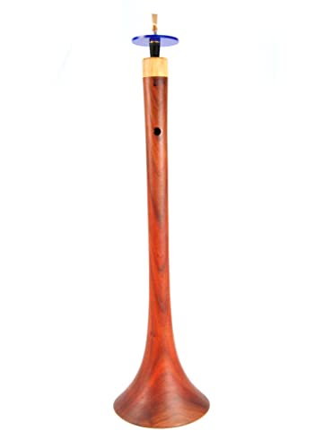 Echtes armenisches türkisches Zurna-Holz, 34 cm, Oboe inkl. Schilf und Stopfen von Terrapin Trading