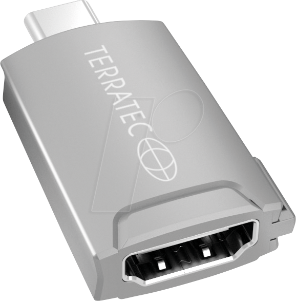 TERRATEC 306704 - Adapter USB-C Stecker > HDMI Buchse, 4K 30Hz von Terratec