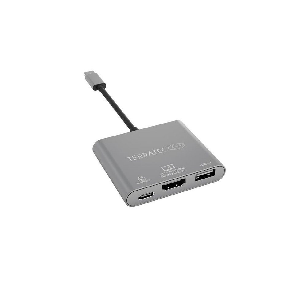Terratec Laptop-Dockingstation CONNECT C3, USB Type-C Adapter, mit USB-C PD, HDMI, USB3.0 Port Terratec Laptop-Dockingstation CONNECT C3, USB Type-C Adapter, mit USB-C PD, HDMI, USB3.0 Port von Terratec