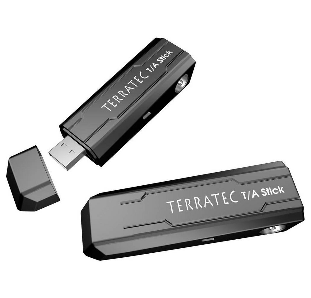 Terratec Streaming-Stick USB-Empfäner für analoges und digitales TV und, mit Fernbedienung von Terratec