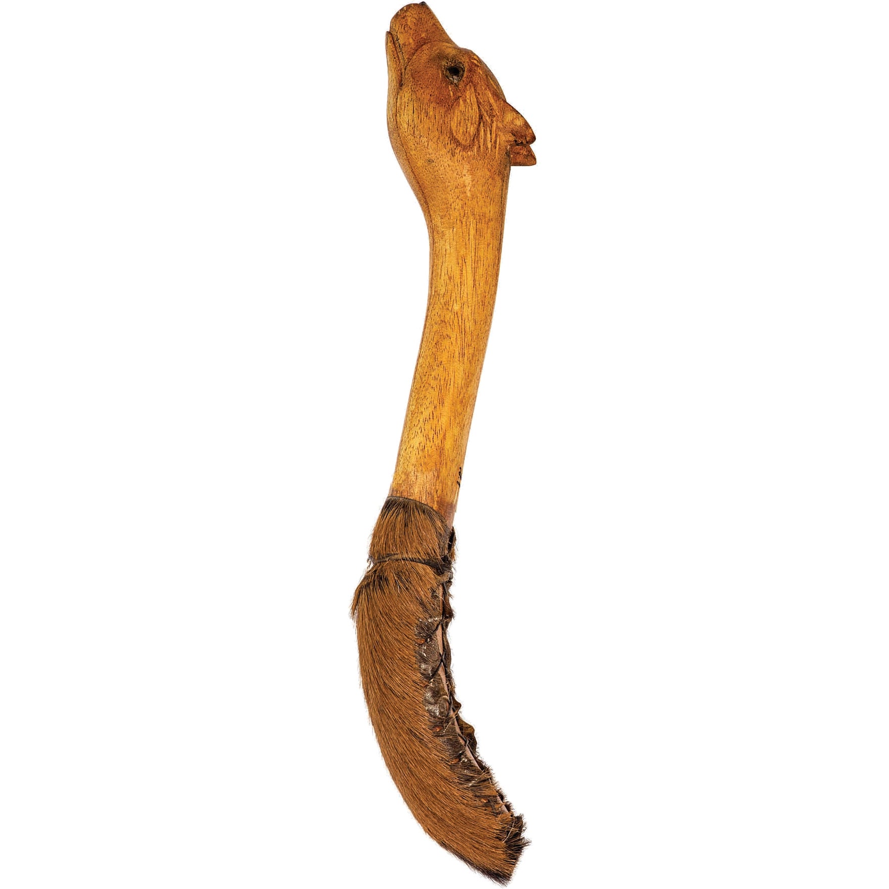 Terré percussion Beater Shaman Mongolian Wolf trommelstok voor percussie Terré percussion Beater Shaman Mongolian Wolf trommelstok voor percussie von Terré percussion