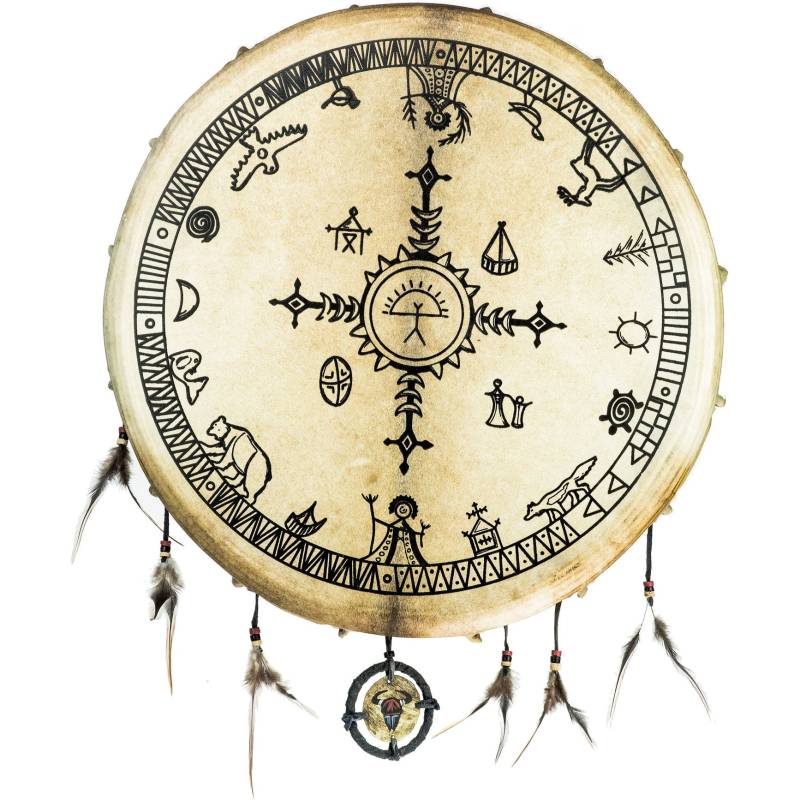 Terré percussion Shaman Drum Saami - Goat 50cm Frame Drum von Terré percussion