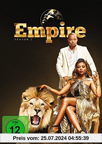 Empire - Season 2 [5 DVDs] von Terrence Howard