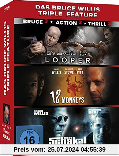 Das Bruce Willis Triple Feature [3 DVDs] von Terry Gilliam