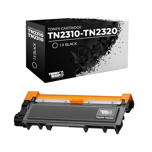Terryshop74 Toner Ersatz Hohe Kapazität kompatibel zu TN-2320 TN-2310 für MFC-L2700DW HL-L2340DW DCP-L2520DW HL-L2300D DCP-L2500D MFC-L2720DW HL-L2360DN DCP-L2560DW HL-L2365DW Schwarz mit Chip von Terryshop74