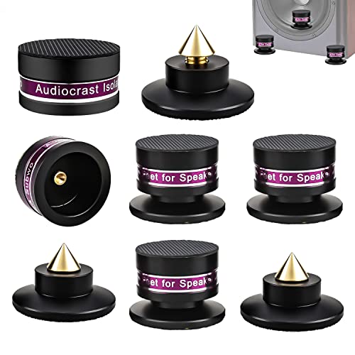 Tertullus 4 Stück Höhenverstellbar Subwoofer Spikes Lautsprecher Spikes Absorbs Sets Mit Untersetzer standfuß Boxen Spikes HiFi Füße Für Lautsprecher,Subwoofer Tragfähigkeit 50KG Tertullus 4 Stück Höhenverstellbar Subwoofer Spikes Lautsprecher Spikes Absorbs Sets Mit Untersetzer standfuß Boxen Spikes HiFi Füße Für Lautsprecher,Subwoofer Tragfähigkeit 50KG von Tertullus