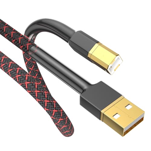 Tertullus High End HiFi USB Kabel 1m USB-A Auf USB-B Dac A-B USB Audio Kabel USB Druckerkabel USB Digital Kabel Für Audio-streaming, Dac Und Computer, Soundkarte, Decoder, Verstärker, Digitalplayer Tertullus High End HiFi USB Kabel 1m USB-A Auf USB-B Dac A-B USB Audio Kabel USB Druckerkabel USB Digital Kabel Für Audio-streaming, Dac Und Computer, Soundkarte, Decoder, Verstärker, Digitalplayer von Tertullus