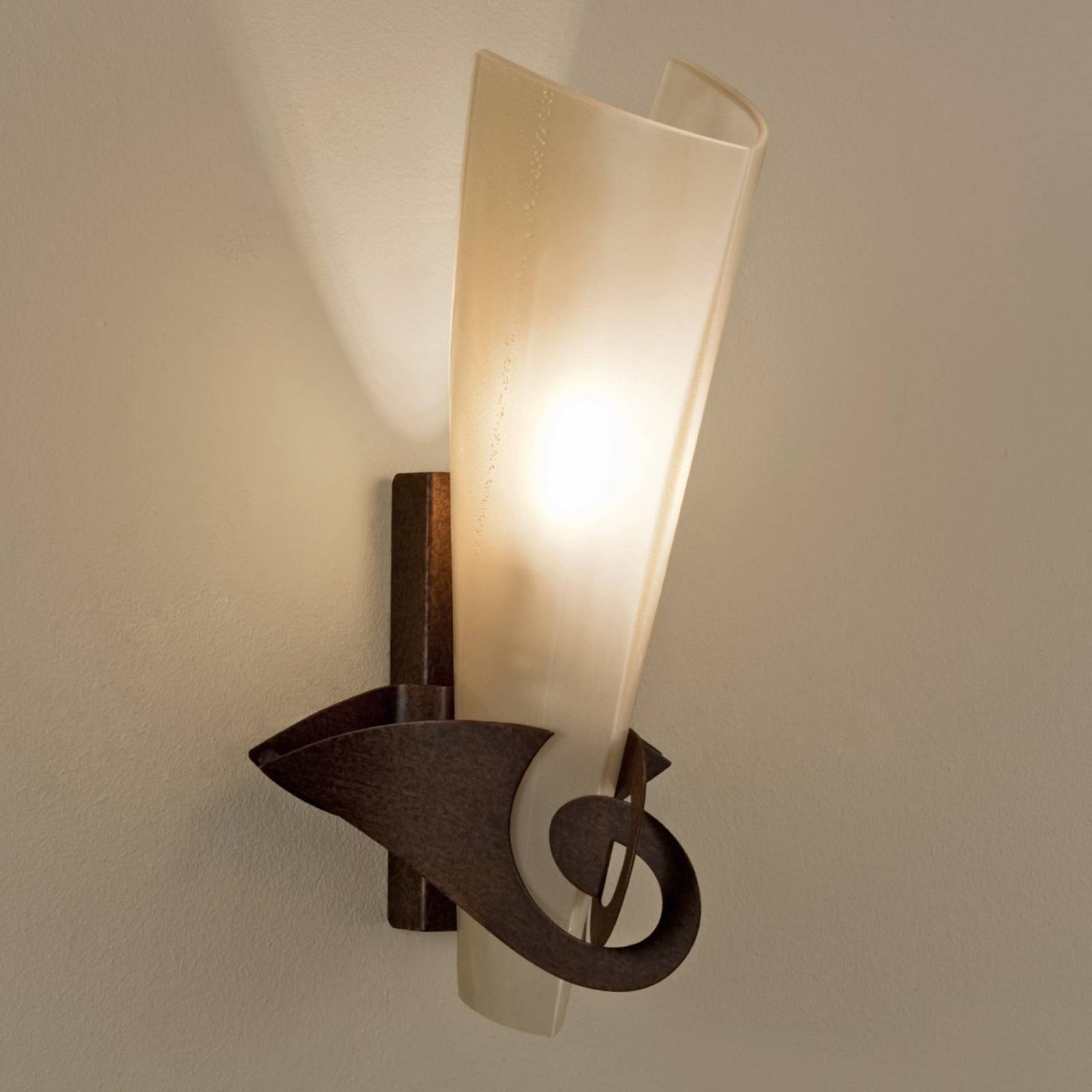 Terzani Phantom - edle Wandleuchte rost gold Terzani Phantom - edle Wandleuchte rost gold von Terzani