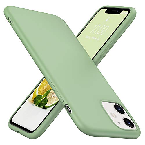 TesRank iPhone 11 Hülle, Matte Oberfläche Soft Hüllen [Ultra Dünn] [Kratzfest] TPU Schutzhülle Case Weiche Handyhülle für iPhone 11-Grün von TesRank