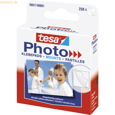 12 x Tesa Foto-Klebepads 250 Stück 12 x Tesa Foto-Klebepads 250 Stück von Tesa