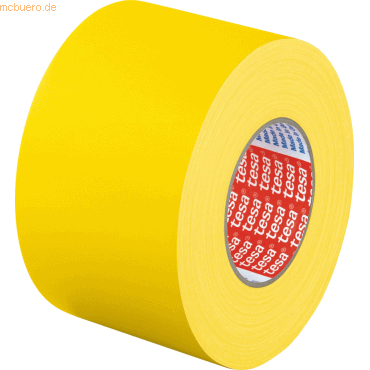 12 x Tesa Gewebeband 4651 25mm x 25m gelb von Tesa