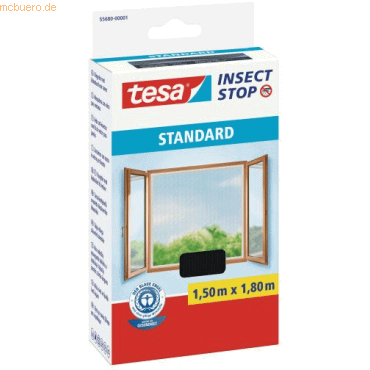 15 x Tesa Fliegengitter tesa Insect Stop Standard für Fenster 1,50x1,8 von Tesa