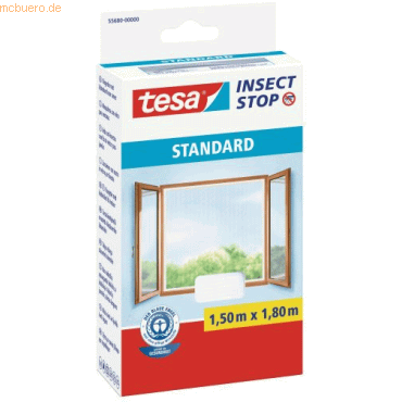 15 x Tesa Fliegengitter tesa Insect Stop Standard für Fenster 1,50x1,8 von Tesa