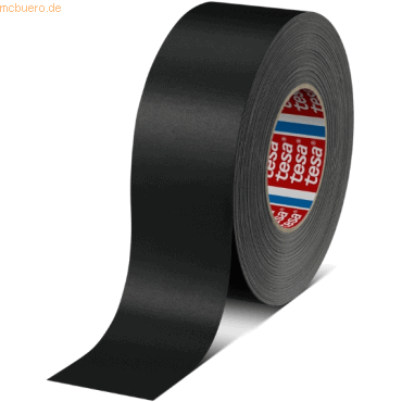 2 x Tesa Gewebeband 4651 60mm x 50m schwarz von Tesa