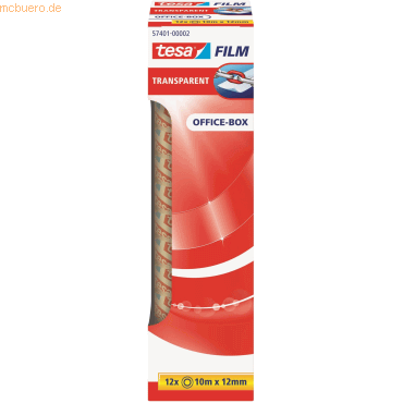 20 x Tesa Klebefilm tesafilm transparent 12mmx10m 12 Rollen 20 x Tesa Klebefilm tesafilm transparent 12mmx10m 12 Rollen von Tesa