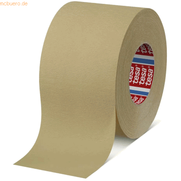 3 x Tesa Maler-Kreppband tesakrepp 4322 100mmx50m Papier stark gekrepp von Tesa