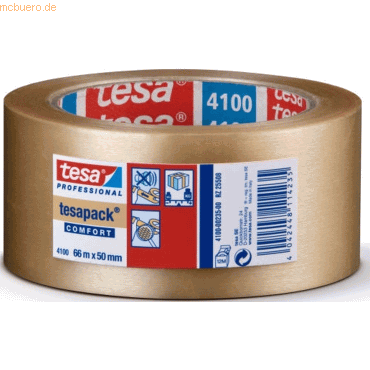 36 x Tesa Packband tesapack 66mx50mm PVC transparent von Tesa