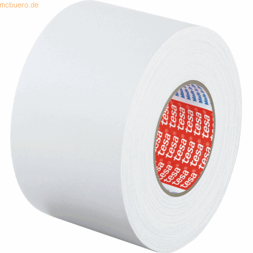 4 x Tesa Gewebeband 4651 38mm x 50m weiß von Tesa