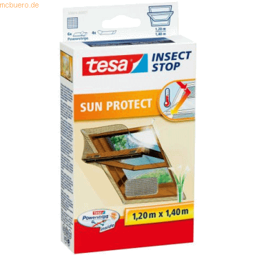 5 x Tesa Fliegengitter tesa Insect Stop für Dachfenster mit Sonnenschu von Tesa