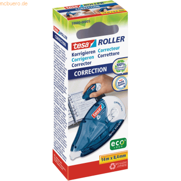 5 x Tesa Korrekturroller ecoLogo 8,4mmx14m 5 x Tesa Korrekturroller ecoLogo 8,4mmx14m von Tesa