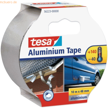 6 x Tesa Aluminium-Tape 10mx50mm von Tesa