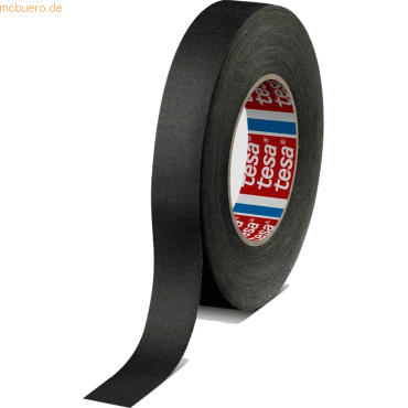 6 x Tesa Gewebeband 4541 25mm x 50m schwarz von Tesa