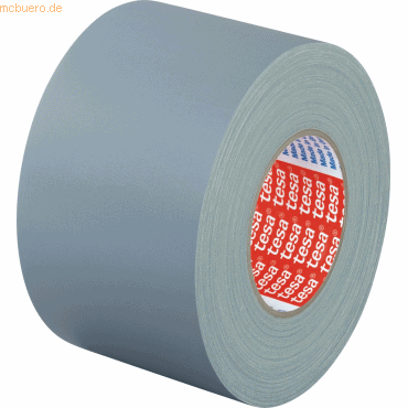 6 x Tesa Gewebeband 4651 25mm x 50m grau von Tesa