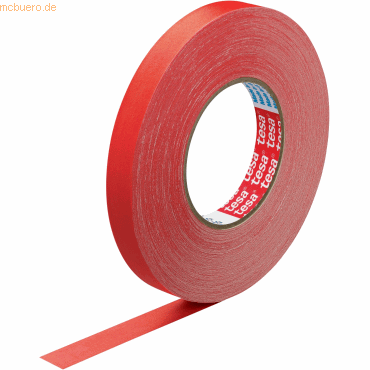 8 x Tesa Gewebeklebeband tesaband 50mx19mm rot 8 x Tesa Gewebeklebeband tesaband 50mx19mm rot von Tesa