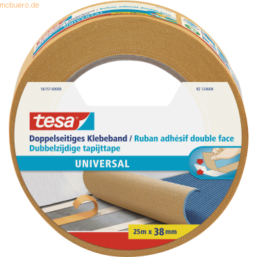 8 x Tesa Klebeband Universal doppelseitig 25mx25mm 8 x Tesa Klebeband Universal doppelseitig 25mx25mm von Tesa