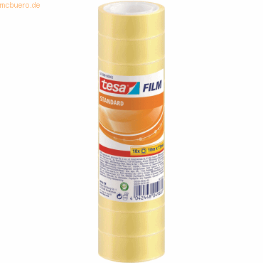 20 x Tesa Klebefilm tesafilm standard 15mmx10m transparent 10 Rollen 20 x Tesa Klebefilm tesafilm standard 15mmx10m transparent 10 Rollen von Tesa