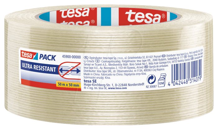 TESA 45900 - tesapack® Ultra Resistant 50 m x 50 mm von Tesa