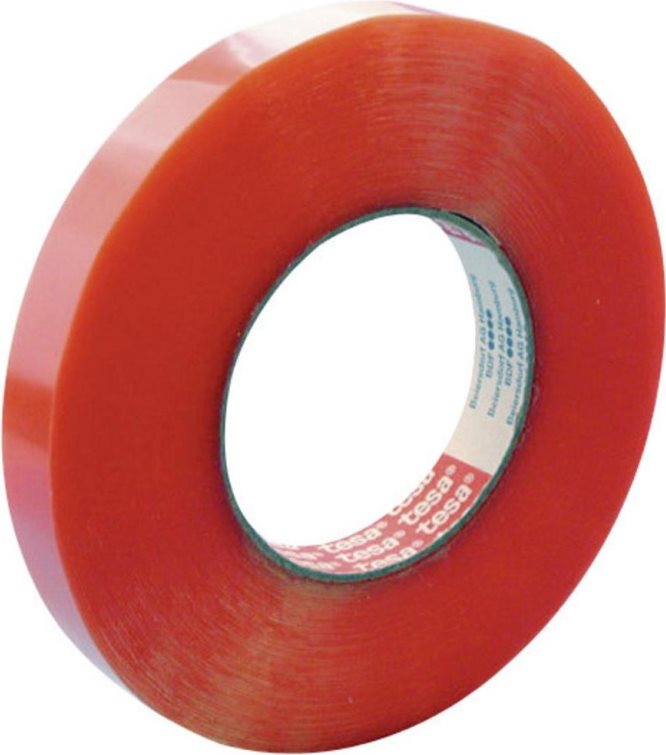 TESA 4965 - 38 mm x 50 m - Innen & Außen - Rot - Acrylnitril-Butadien-Styrol (ABS) (04965-00180-00) von Tesa